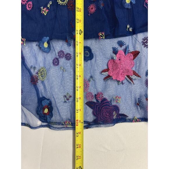 NWT Anthropologie Plenty by Tracy Reese Burnell Embroidered Skirt M - Picture 9 of 9